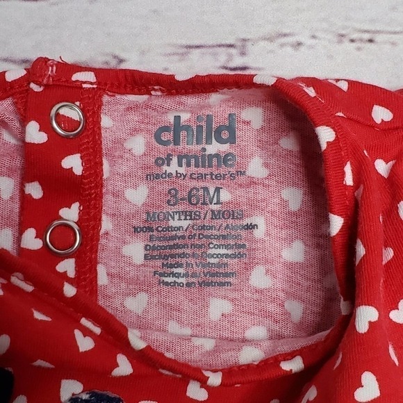 Carter's Summer Twirler Dress Red 3-6 m - Picture 6 of 7